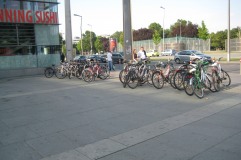 Ilość podróżujących rowerem w Wiedniu jest przeogromna
